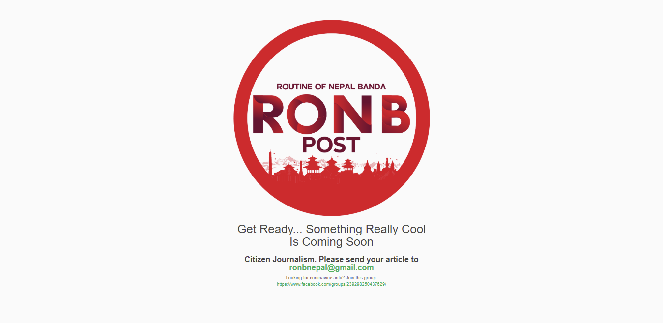 RONB Update: The Facebook page, thread, and Instagram account of Routine of Nepal Band have gone missing